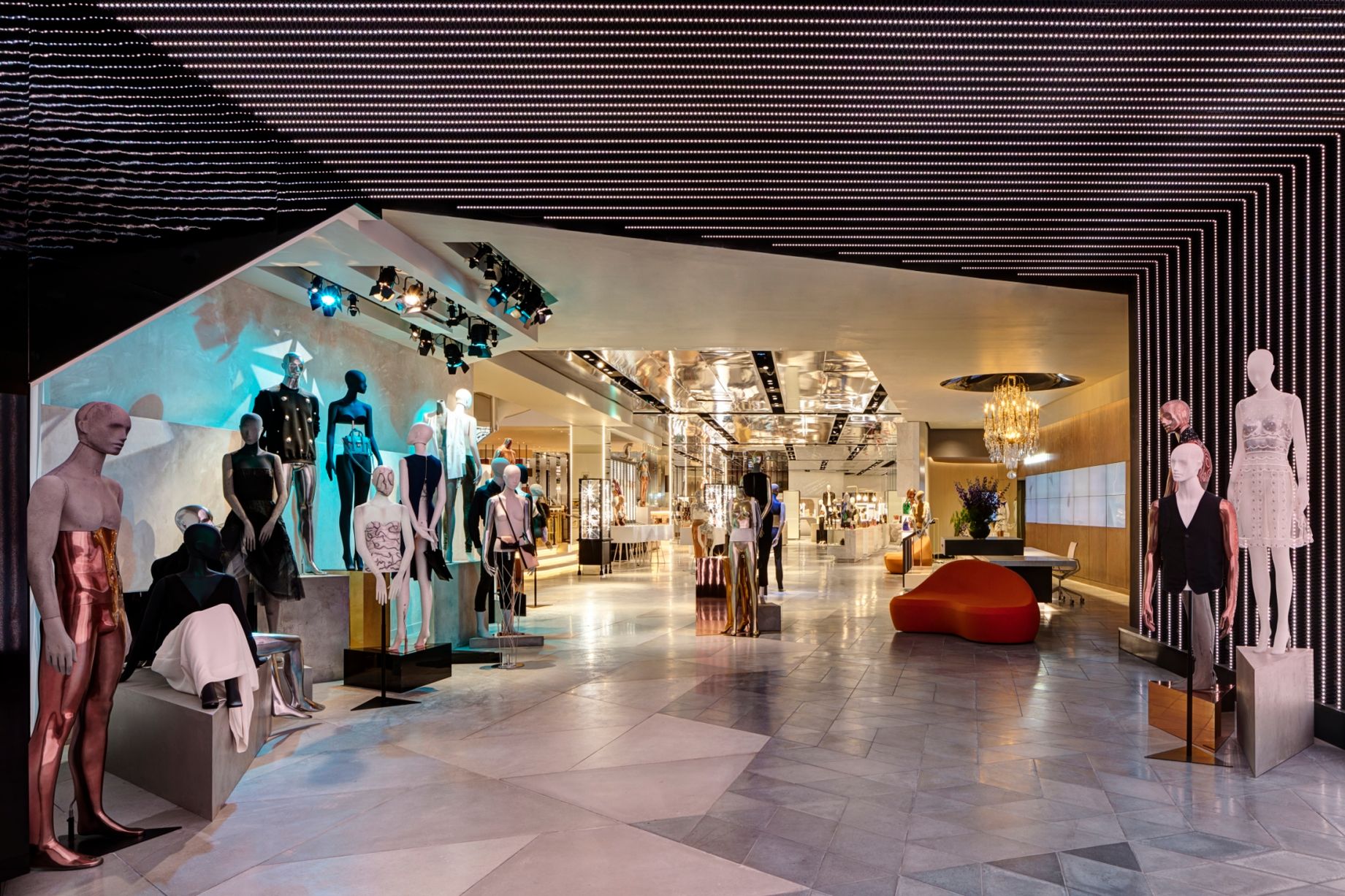 Harvey Nichols服裝店裝修設計欣賞