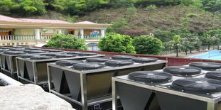 深圳廠房裝修中水池熱泵多功能機組